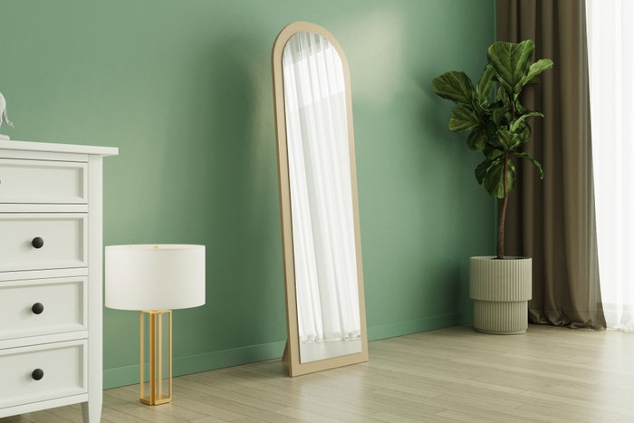 Hanah Home Emma - Sand Espejo de 50x160 cm Color Arena